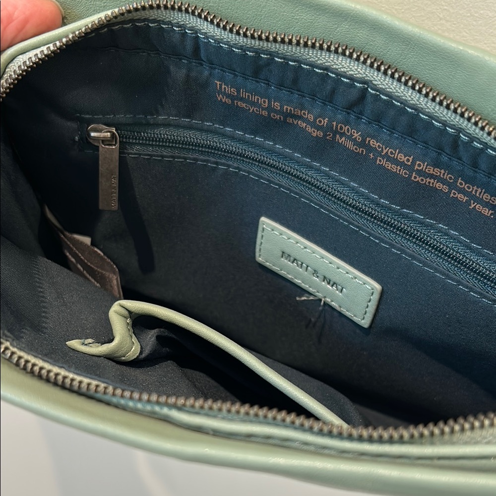 Matt & Nat Mint Green Crossbody Bag - Picture 6 of 12